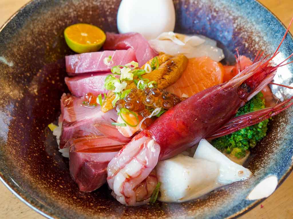 海鮮丼飯