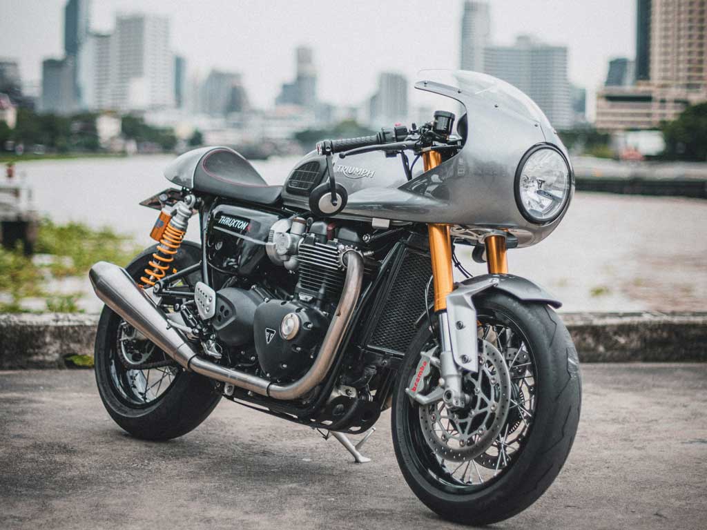 motorcycle with Öhlins suspension