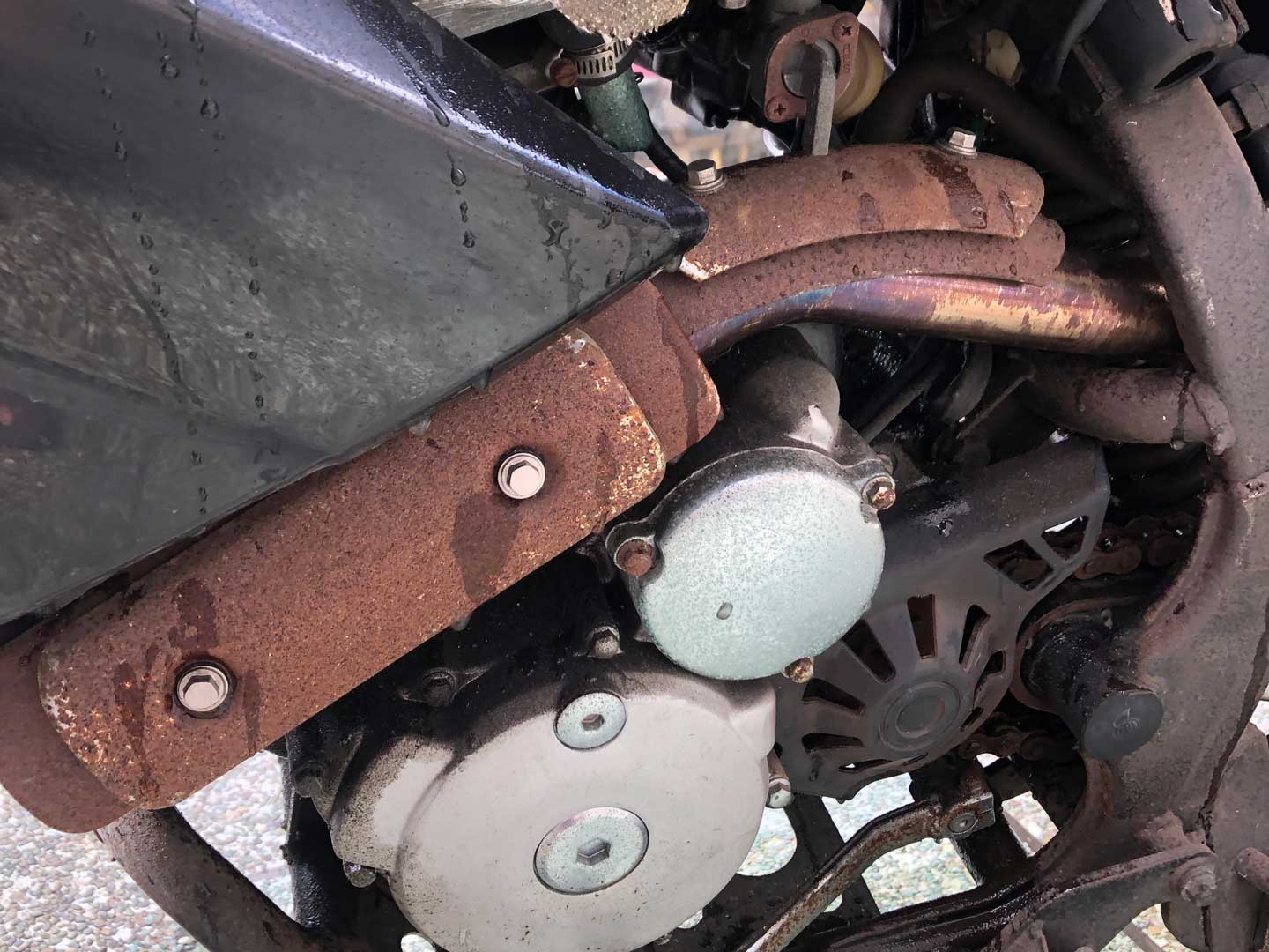 sm250生銹