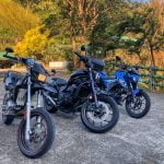 SM250, Rebel 1100, GSX-R150
