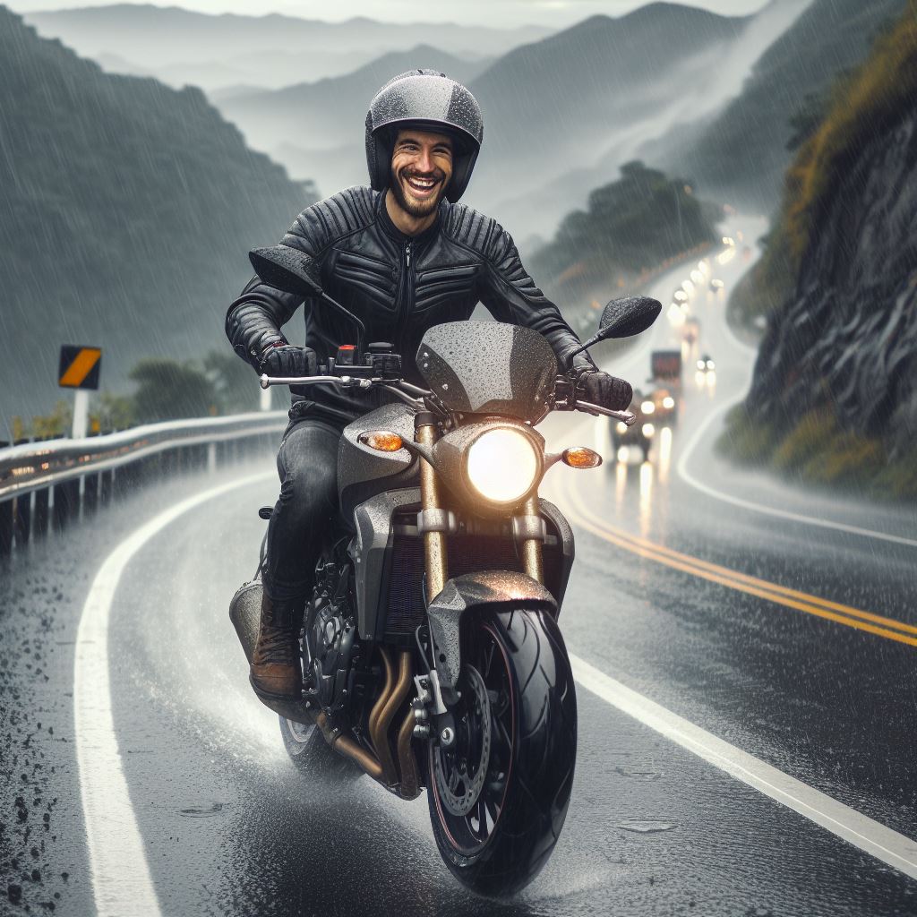 bikers quote 8 raining
